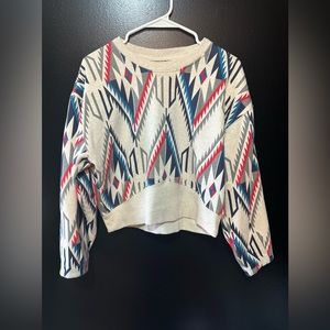 ARIAT crop sweater